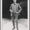 Anthony Holland in the stage production The White House Murder Case