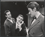 Paul Dooley, Peter Bonerz and Paul Benedict in the stage production The White House Murder Case