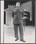 J.J. Barry in the stage production The White House Murder Case
