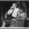 George Grizzard and Melinda Dillon in the stage production Who's Afraid of Virginia Woolf?