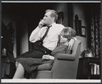 George Grizzard and Melinda Dillon in the stage production Who's Afraid of Virginia Woolf?