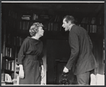 Uta Hagen and Arthur Hill in the stage production Who's Afraid of Virginia Woolf?