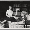 George Grizzard and Uta Hagen in the stage production Who's afraid of Virginia Woolf?