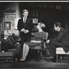 Uta Hagen, George Grizzard, Melinda Dillon and Arthur Hill in the stage production Who's Afraid of Virginia Woolf?