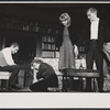 Arthur Hill, Uta Hagen, Melinda Dillon and George Grizzard in the stage production Who's Afraid of Virginia Woolf?