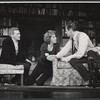 George Grizzard, Uta Hagen and Arthur Hill in the stage production Who's Afraid of Virginia Woolf?