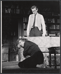 Uta Hagen and Arthur Hill in the stage production Who's Afraid of Virginia Woolf?