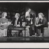 Melinda Dillon, George Grizzard, Arthur Hill and Uta Hagen in the stage production Who's Afraid of Virginia Woolf?