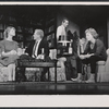 Melinda Dillon, George Grizzard, Arthur Hill and Uta Hagen in the stage production Who's Afraid of Virginia Woolf?