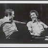 Ben Gazzara and Richard Kelton in the 1976 production of Who's Afraid of Virginia Woolf?