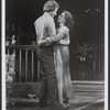 Richard Kelton and Colleen Dewhurst in the 1976 production of Who's Afraid of Virginia Woolf?