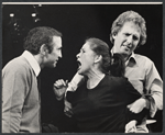 Ben Gazzara, Colleen Dewhurst, and Richard Kelton in the 1976 production of Who's Afraid of Virginia Woolf?