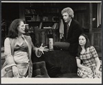 Colleen Dewhurst, Richard Kelton and Maureen Anderman in the 1976 production of Who's Afraid of Virginia Woolf?