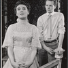 Sandra Church and Ben Piazza in the stage production Winesburg, Ohio