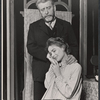 Leon Ames and Dorothy McGuire in the stage production Winesburg, Ohio
