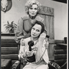 Rhonda Fleming and Kim Hunter in the 1973 stage production The Women