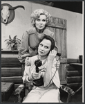 Rhonda Fleming and Kim Hunter in the 1973 stage production The Women