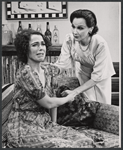 Marian Hailey and Kim Hunter in the 1973 stage production The Women