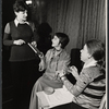 Mary Louise Wilson, Kim Hunter and Bobo Lewis in the 1973 stage production The Women