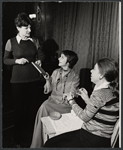 Mary Louise Wilson, Kim Hunter and Bobo Lewis in the 1973 stage production The Women