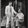 Ron Randell and William Shatner in the stage production The World of Suzie Wong