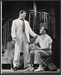 Ron Randell and William Shatner in the stage production The World of Suzie Wong