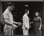 William Shatner, Ron Randell, and France Nuyen in the stage production The World of Suzie Wong