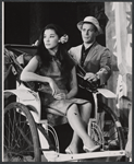 France Nuyen and William Shatner in the stage production The World of Suzie Wong