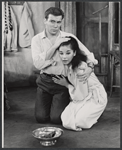 William Shatner and France Nuyen in the stage production The World of Suzie Wong