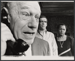 Sammy Smith, James Patterson and Lawrence Cook in the stage production The Wrong Way Light Bulb