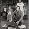Nancy R. Pollock, James Patterson and Claudia McNeil in the stage production The Wrong Way Light Bulb