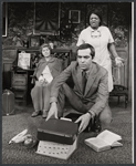 Nancy R. Pollock, James Patterson and Claudia McNeil in the stage production The Wrong Way Light Bulb