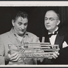 Joseph Bird and Richard Woods in the stage production You Can't Take It With You