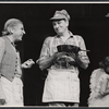 Joseph Bird [center] and unidentified in the stage production of You Can't Take It With You