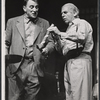Joseph Bird and unidentified in the stage production of You Can't Take It With You