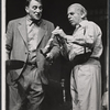 Joseph Bird and unidentified in the stage production You Can't Take It With You