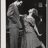Clayton Corzatte and Kathleen Widdoes in the stage production of You Can't Take It With You
