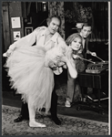 Jennifer Harmon, Gordon Gould and unidentified [left] in the stage production You Can't Take It With You