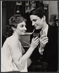 Patricia Conolly and unidentified in the stage production You Can't Take It With You