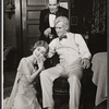 Kathleen Widdoes, Clayton Corzatte and Donald Moffat in the stage production You Can't Take It With You