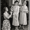 Jennifer Harmon, Patricia Conolly and Dee Victor in the stage production You Can't Take It With You