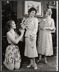 Jennifer Harmon, Patricia Conolly and Dee Victor in the stage production You Can't Take It With You