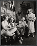 Jennifer Harmon, Gordon Gould, Sydney Walker and Dee Victor in the stage production You Can't Take It With You