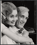 Kathleen Widdoes and Donald Moffat in the stage production of You Can't Take It With You