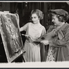 Kathleen Widdoes and Dee Victor in the stage production You Can't Take It With You