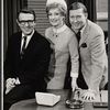 Larry Blyden, Irene Dailey and William Redfield in the stage production You Know I Can't Hear You When the Water's Running