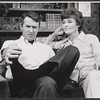 Larry Blyden and Irene Dailey in the stage production You Know I Can't Hear You When the Water's Running
