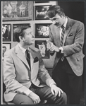 William Redfield and Larry Blyden in the stage production You Know I Can't Hear You When the Water's Running