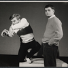 Bill Hinnant and Gary Burghoff in the stage production You're a Good Man, Charlie Brown
