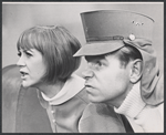 Karen Johnson and Bill Hinnant in the stage production You're a Good Man, Charlie Brown
